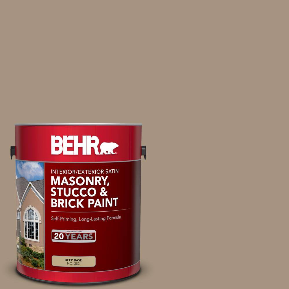 1 gal. #PPU7-5 Pure Earth Satin Interior/Exterior Masonry, Stucco and Brick Paint price history on PriceWatchPro