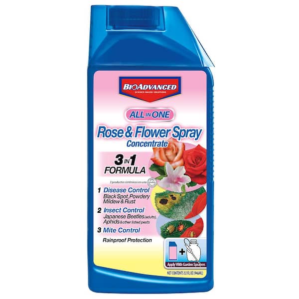 BIOADVANCED 32 oz. Concentrate All-In-One Rose and Flower