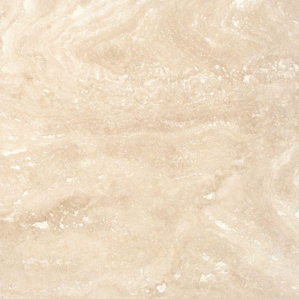 MSI Tuscany Ivory 12 in. x 12 in. Honed Travertine Stone Look Floor and Wall Tile (5 sq. ft./Case)