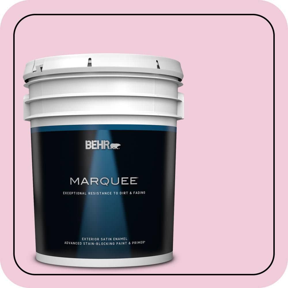5 gal. #P130-1 Piggy Bank Satin Enamel Exterior Paint & Primer price history on PriceWatchPro
