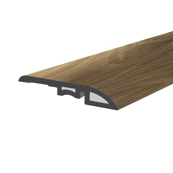 Lucida Surfaces Gluecore Greywood 1-3/4 in. W x 47-1/4 in. L x 0.27 in. T Vinyl Reducer Molding Trim