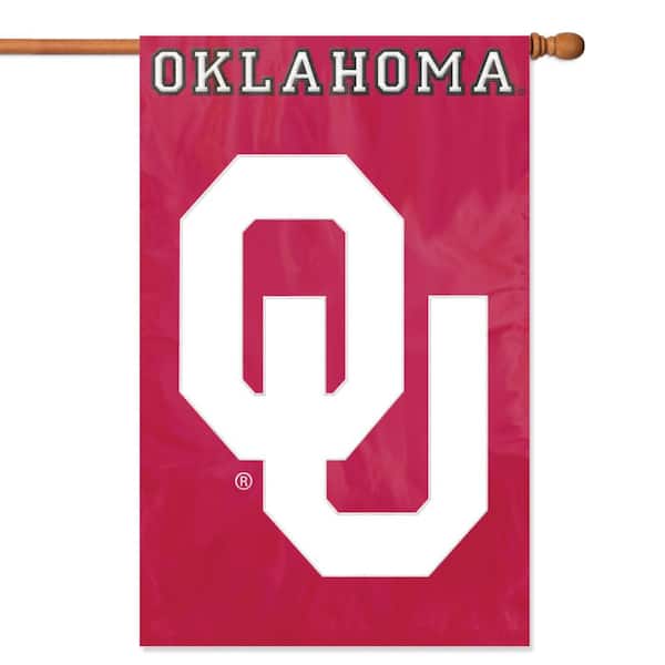 Party Animal Oklahoma Sooners Applique Banner Flag