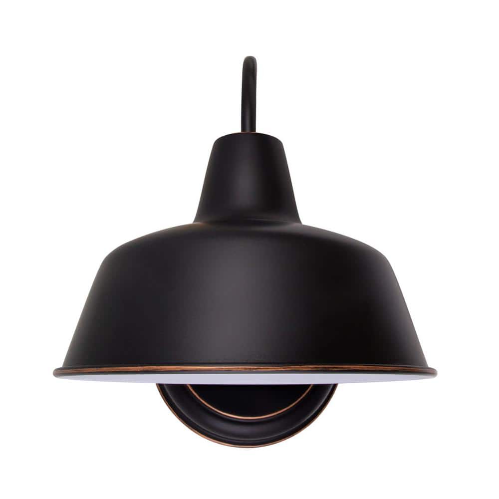 Mason Oil Rubbed Bronze 8-Inch Outdoor Wall Light