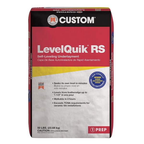 Custom Building Products LevelQuik RS 50 lb. Indoor/Outdoor Self-Leveling Underlayment