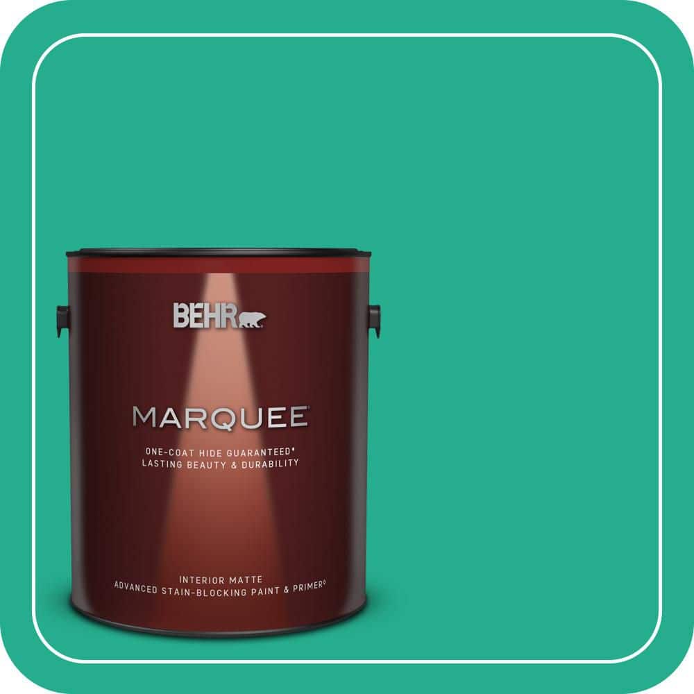 1 gal. #P430-5 Enchanted Wells Matte Interior Paint & Primer price history on PriceWatchPro
