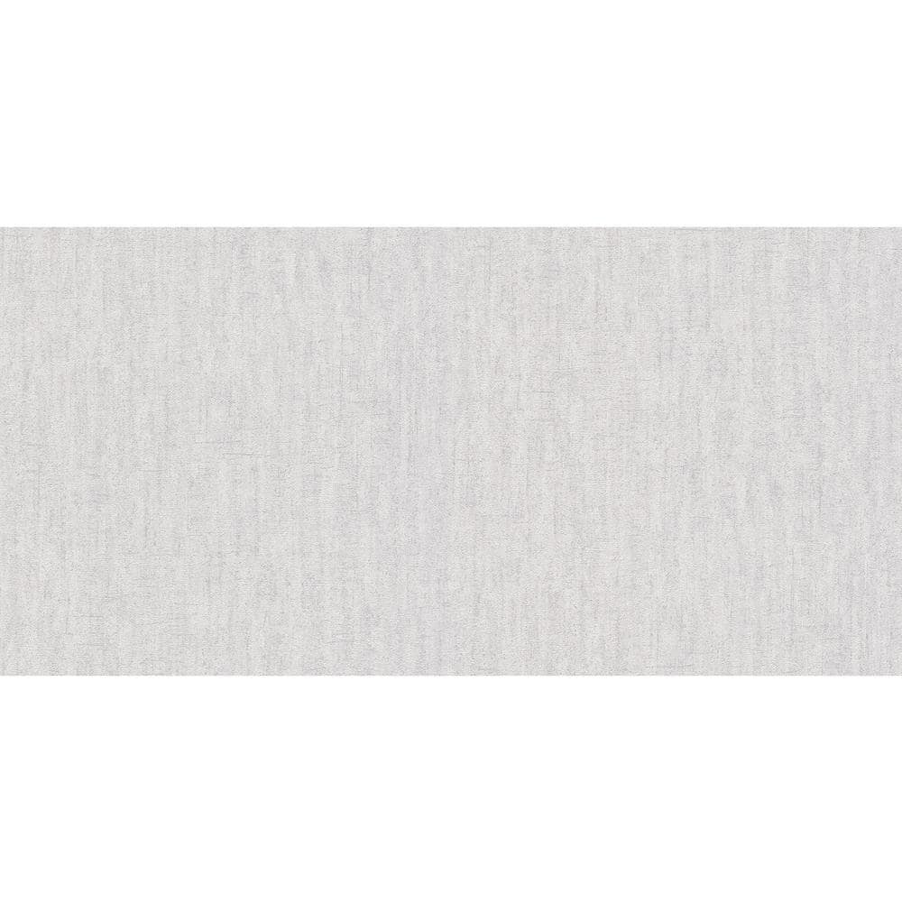 Deluc White and Light Grey Textured Vinyl Wallpaper