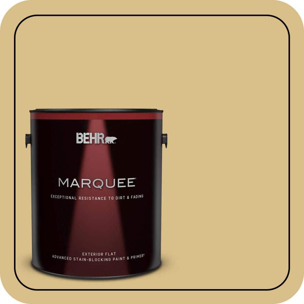 1 gal. #MQ2-18 Honey Tea Flat Exterior Paint & Primer price history on PriceWatchPro