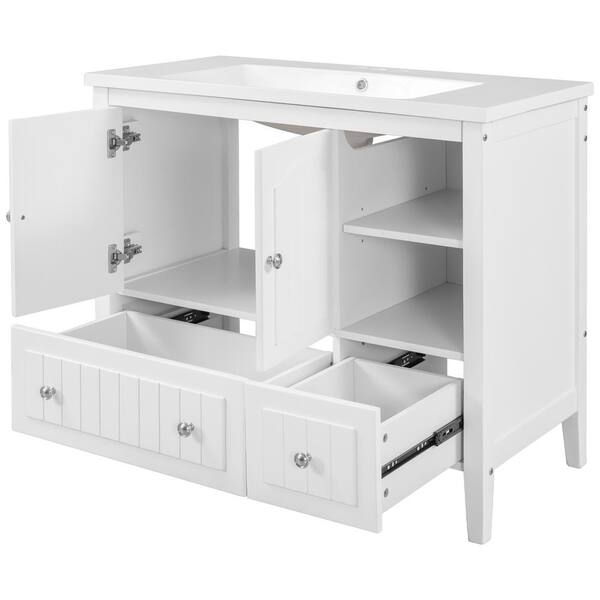 その他 wenty Staykiwi 36 in. W x 18 in. D x 32 in. H Single Sink