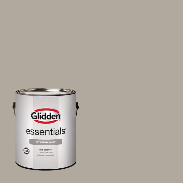 Glidden Essentials 1 gal. PPG1000-3 Fieldstone Eggshell Interior Paint