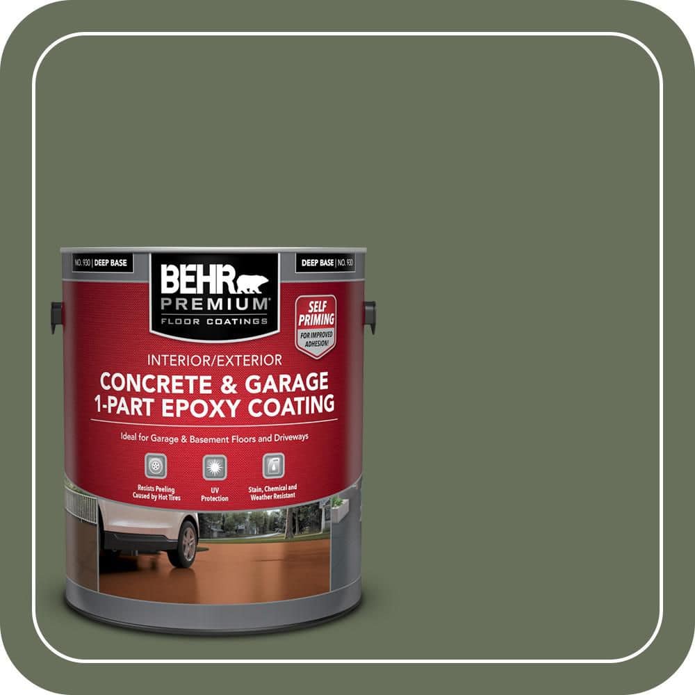 1 gal. #N390-6 Laurel Garland Self-Priming 1-Part Epoxy Satin Interior/Exterior Concrete and Garage Floor Paint price history on PriceWatchPro