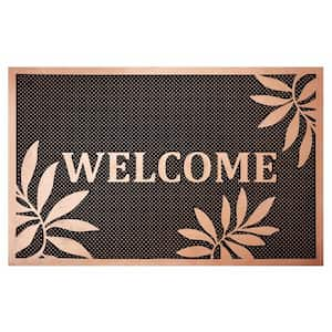 Outer Bridge Bronze 18 in. x 28 in. Rectangular Door Mat