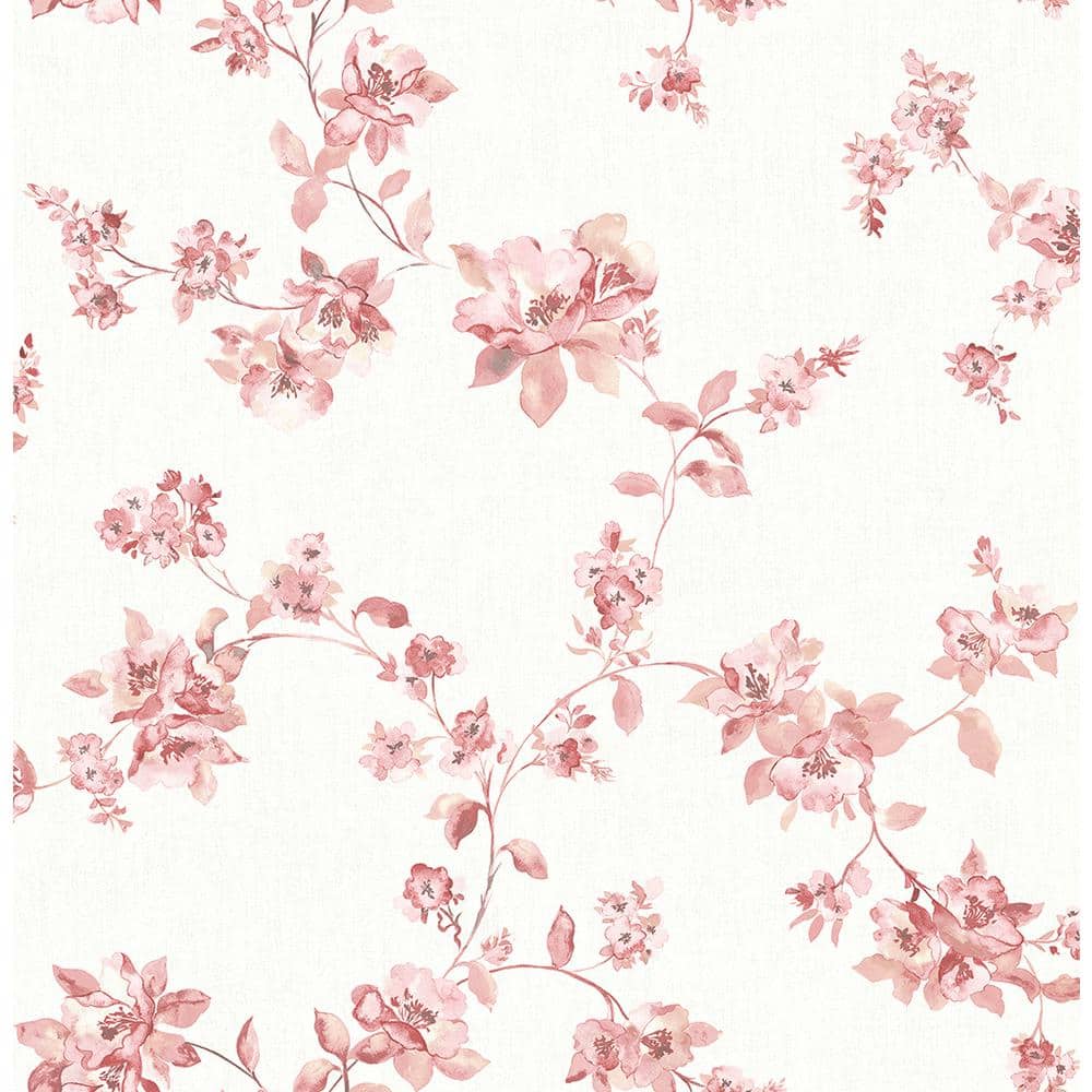 rose floral pattern wallpaper