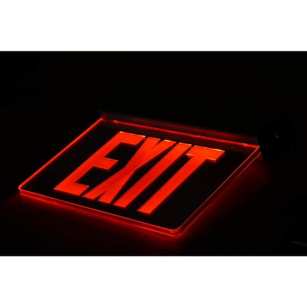 NICOR EXL2 Series 3.6-Volt Mirrored Integrated LED Emergency