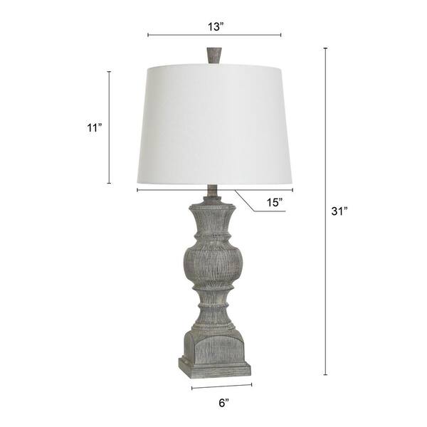 46x73cm Chinese Jingdezhen Ceramic Table Lamp Blue And White