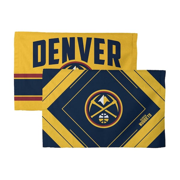 THE NORTHWEST GROUP NBA Nuggets Pick-N-Roll Cotton/Polyester Blend Geometric Multicolor Fan Towel (2-Pack)