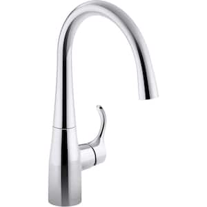 Simplice Single-Handle Bar Faucet in Polished Chrome