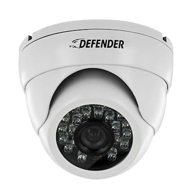 Wired Single 800 TVL Ultra High Resolution Widescreen Indoor/Outdoor Dome Security Camera