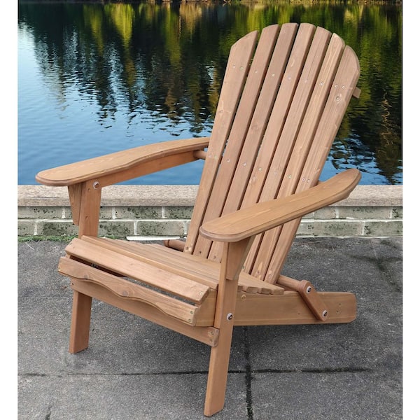northbeam Brown Stained Wooden Preassembled Panels Folding