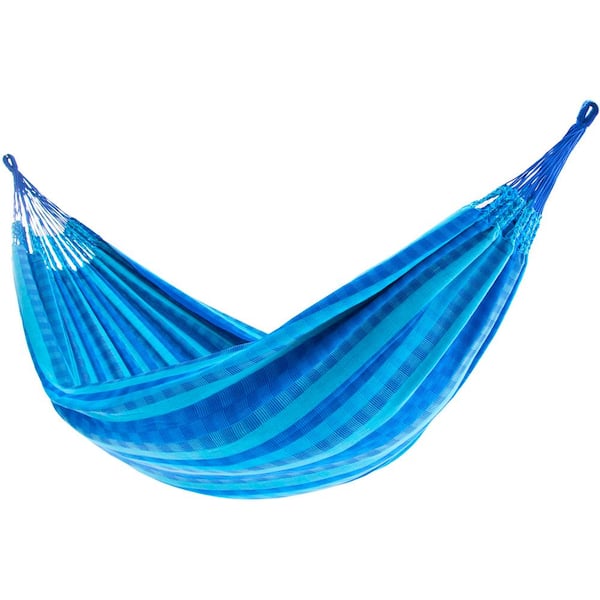 Latin 11 ft. Double Cotton Portable Hammock Bed in Laguna