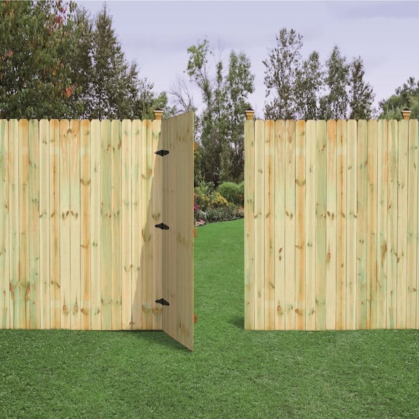 Wooden Fence Easy Install Outdoor Gate Privacy Fence Fencop