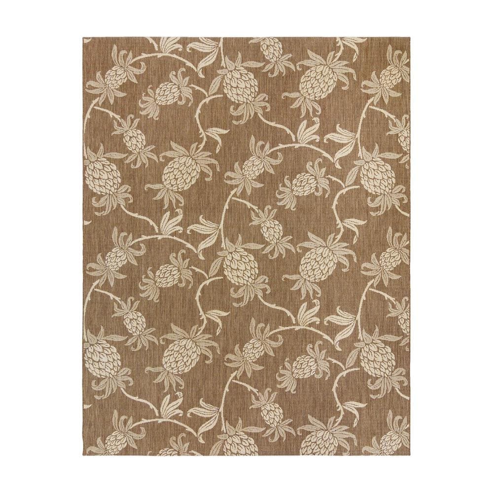 Reyn Spooner Red Synthetic Flat Woven Stain-resistant Area Rug