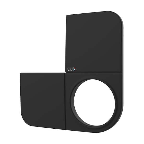 Lux Kono Decor Snap Covers Midnight Black