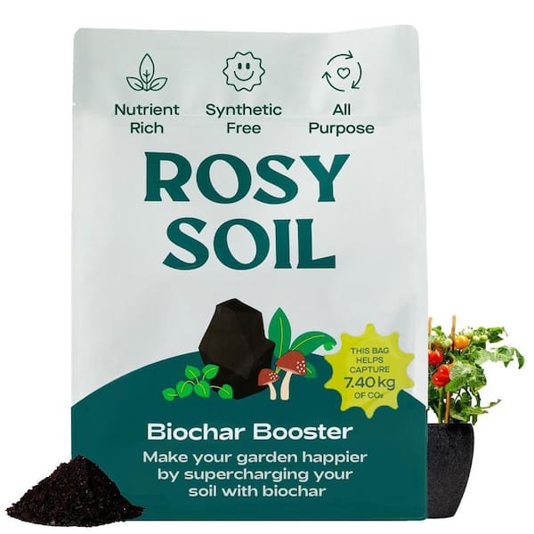 Organic 8 qt. Living Soil Biochar Amendment Garden Soil (1-Pack)
