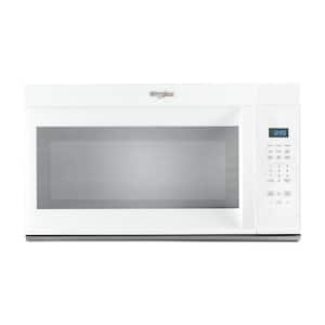 30 in. Over-the-Range Microwave in White with Express Cooking Buttons