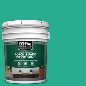5 gal. #P430-5 Enchanted Wells Low-Lustre Enamel Interior/Exterior Porch and Patio Floor Paint