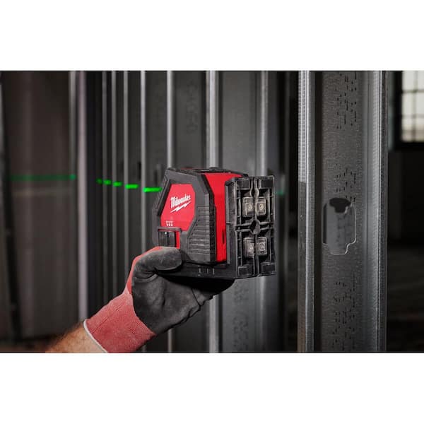 Milwaukee Green Cross Line Laser 3421 - The Home Depot