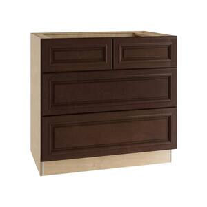 Somerset Base Cabinets in Manganite - Kitchen - The Home Depot