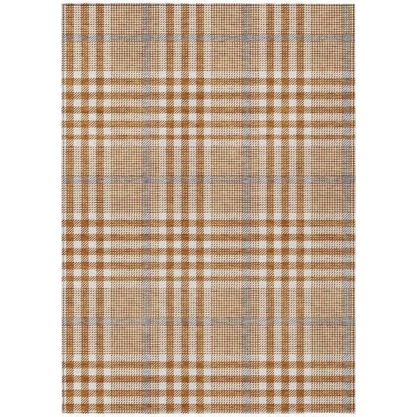 Addison Rugs Chantille Machine Washable Indoor/Outdoor Abstract ACN1054 Paprika 3 ft. x 5 ft. Area Rug