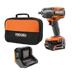 18V Brushless Cordless 1/2 in. Impact Wrench Kit with 4.0 Ah Battery and Charger