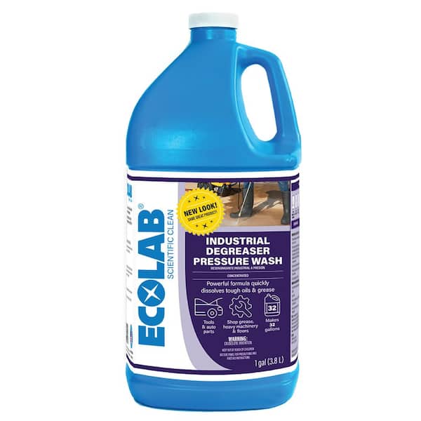 1 Gal. Industrial Degreaser Pressure Wash Concentrate, Advanced cleaning for Commercial, Automotive and Equipment