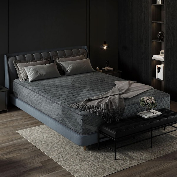 Queen Medium Hybrid Memory Foam 12 in. Breathable and Cooling Motion Isolation Mattress with CertiPUR-US and OEKO-TEX