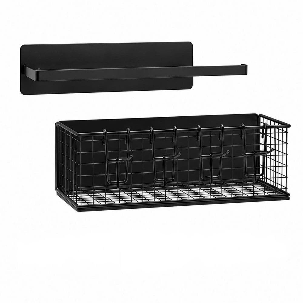 Metal Magnetic Storage Bin Paper Towel Holder 1 Pack Strong Magnet Grill Shelf Outdoor Versatile Use price history on PriceWatchPro