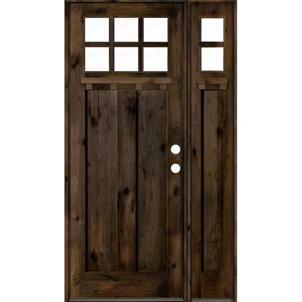 Have a question about Krosswood Doors 56 in. x 96 in. Craftsman Alder 2 ...