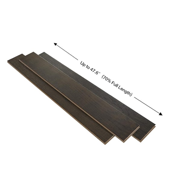 French Oak Mavericks 3/8 in. Thick x 6-1/2 in. Wide x Varying Length Click Lock Hardwood Flooring (23.64 sq. ft./case) French Oak Mavericks 3/8 in. Thick x 6-1/2 in. Wide x Varying Length Click Lock Hardwood Flooring (23.64 sq. ft./case)