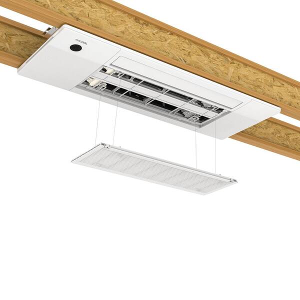 MRCOOL DIY 48,000 BTU 4-Ton 5-Zone 20.5 SEER Ductless Mini-Split AC and Heat  Pump with Cassettes 4-9k+12K u0026 16,16,25,25,50ft DIYM548HPC01C31 - The Home  Depot