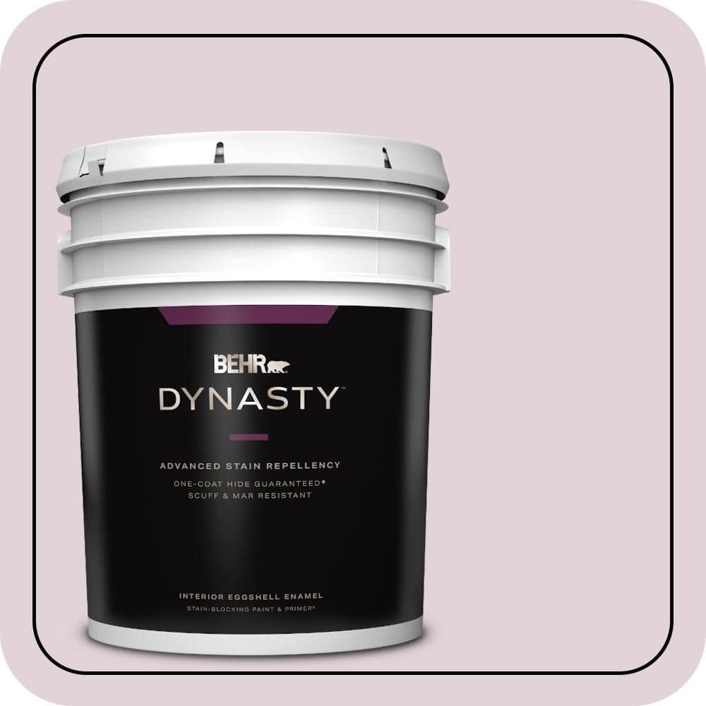 5 gal. #690E-2 Heather Rose Eggshell Enamel Interior Stain-Blocking Paint & Primer price history on PriceWatchPro