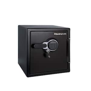 1.2 cu. ft. Steel Fire and Water-Resistant Electronic Lock Safe, Black