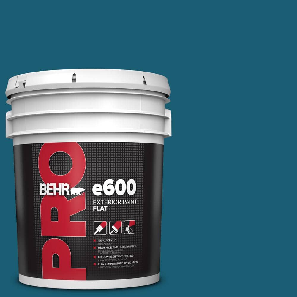 5 gal. #540D-7 Deep Blue Sea Flat Exterior Paint price history on PriceWatchPro