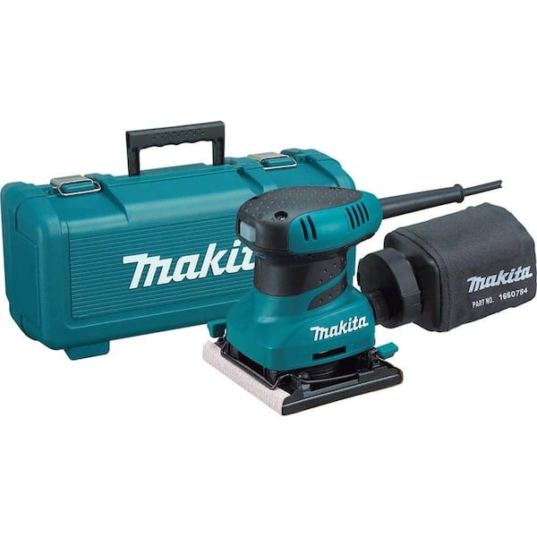 Makita 2 Amp Corded 1/4 Sheet Finishing Sander with 60G Paper