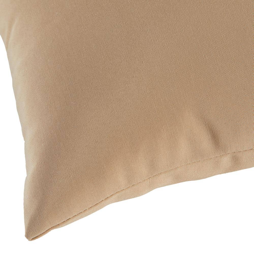 Stone 17" Square Outdoor Throw Pillows Set of 2