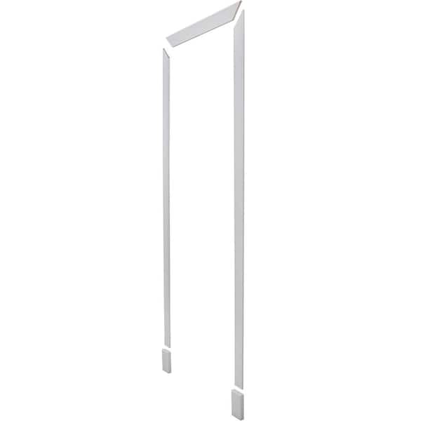 2.0625 in. D x 3.5 in. W x 82 in. L Unfinished Aspen Wood Casing Kit