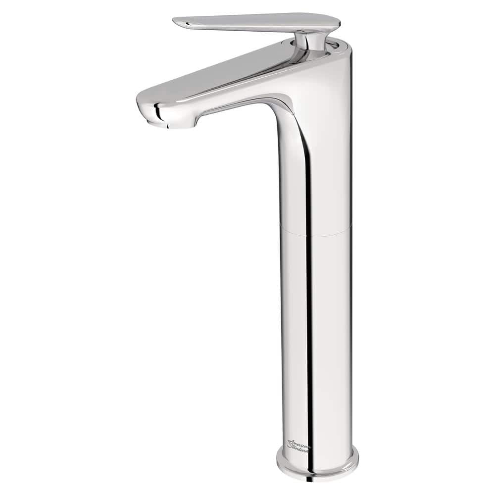 Polished Chrome Single-Handle Vessel Sink Faucet