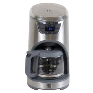 Elite Programmable 12-Cup Coffee Maker, Aroma Control,Stainless Steel, Reusable Filter