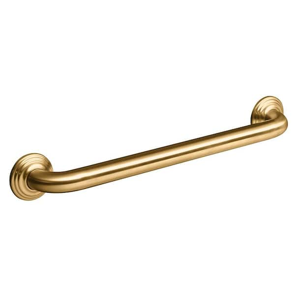 KOHLER Traditional 18 in. Concealed Screw Grab Bar in Vibrant Brushed Bronze