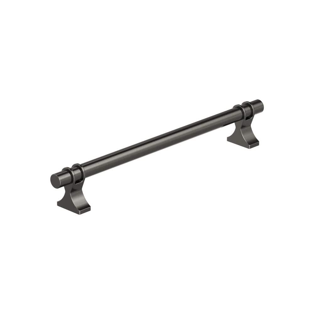 Davenport 7-9/16 inch (192mm) Center-to-Center Gunmetal Brushed Gray Bar Cabinet Pull price history on PriceWatchPro