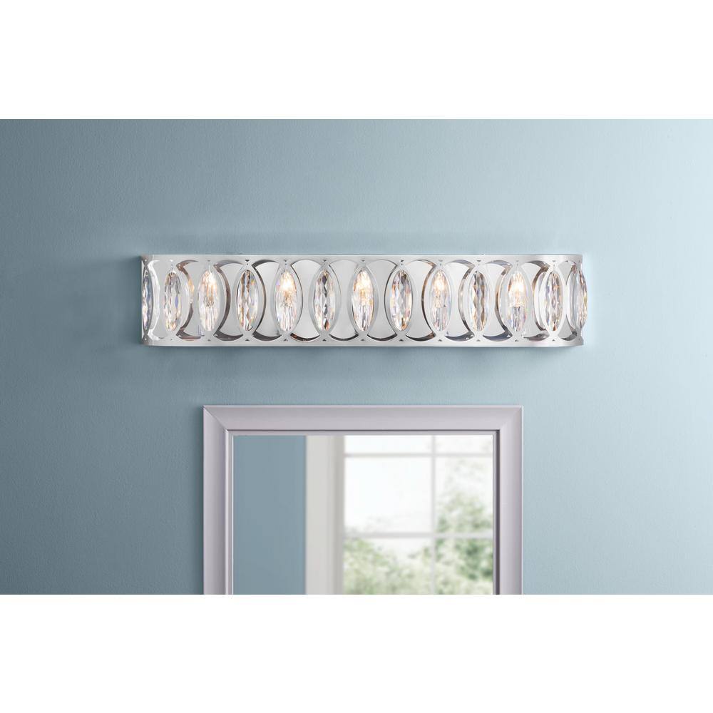 Westchester 30 in. 5-Light Chrome Vanity Light price history on PriceWatchPro